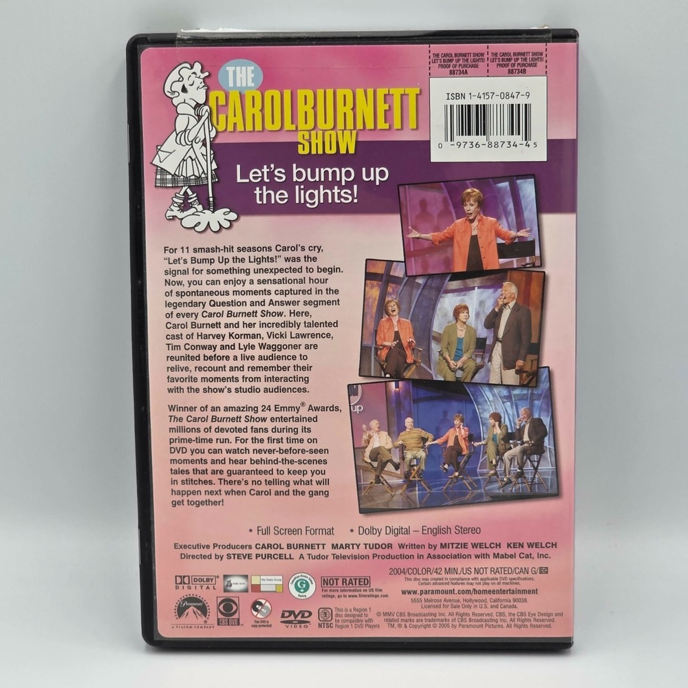The Carol Burnett Show: Show Stoppers 2001 & Let's bump up the lights! 2004 DVD - Picture 9 of 9
